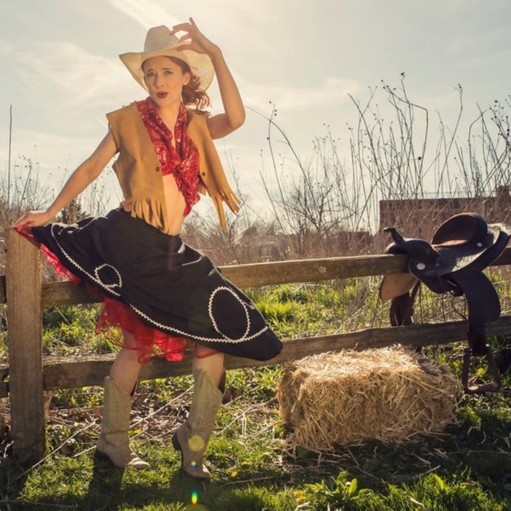 Vintage bandana Crop Top